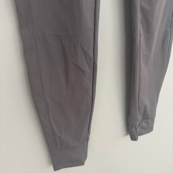 Halara High Waisted Drawstring Side Pocket Full Length Joggers in Grey - Picture 4 of 8